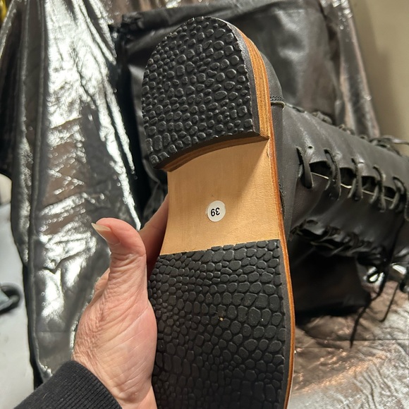 Brand New Gipsy Dharma lace up boots size 8 1/2 - Picture 4 of 4